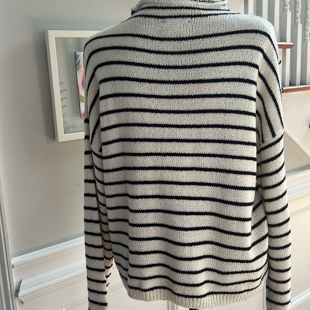 LUMIERE - STRIPED SWEATER - SIZE M - Picture 4 of 4